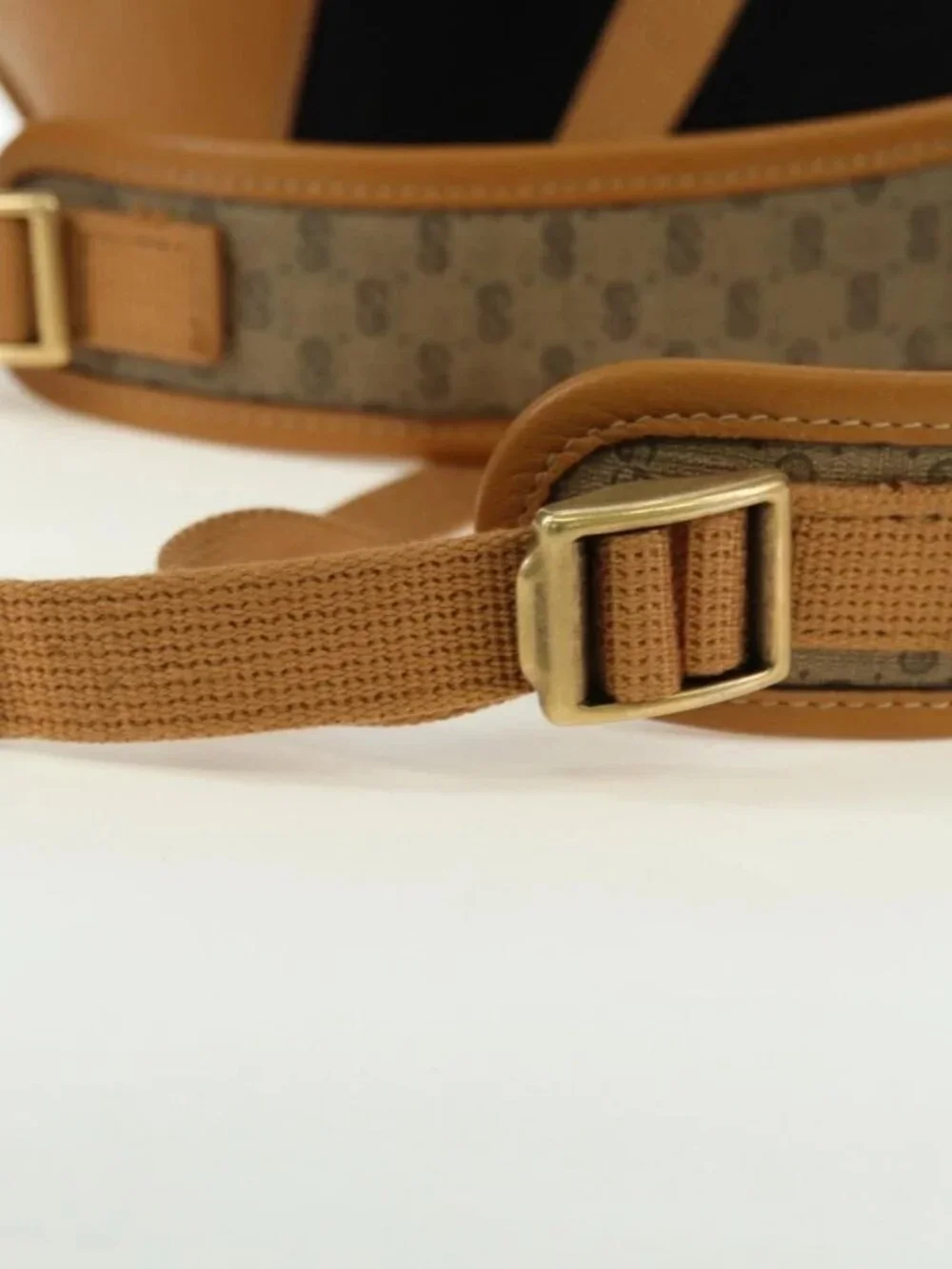 GUCCI Micro GG Supreme Disney Backpack PVC Beige Gold 552884 Auth YKZ1317M